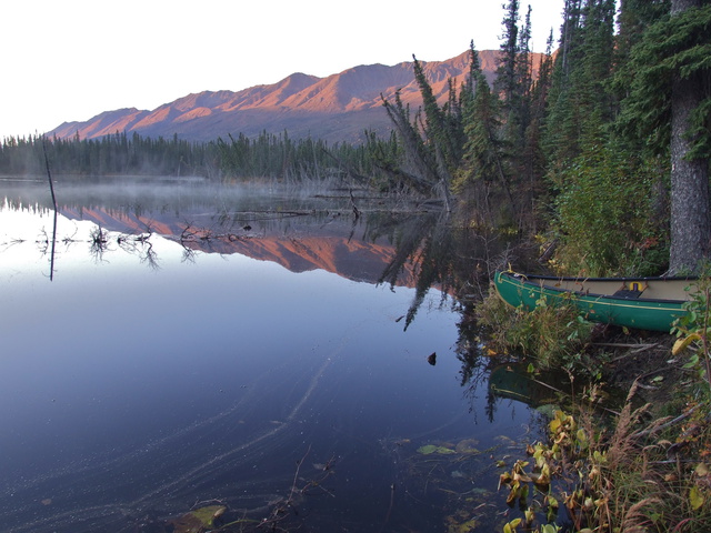 yukon mountain sunrise 640x480