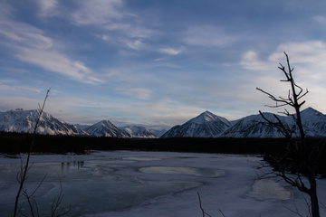 The mountains of Kluane National Park